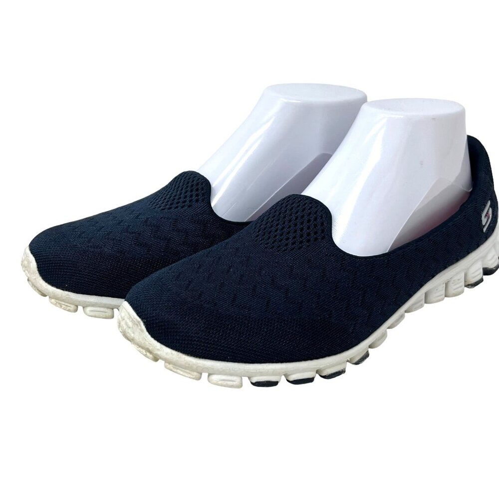 Skechers‎ Womens Go Walk 21934X Mesh Comfort Solid Navy Blue Size 9